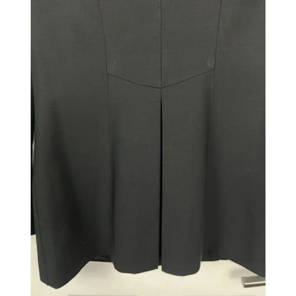 Vintage 90s CARLISLE 100% Wool Jacket Blazer Women’s Size 4 Zippered Pockets - Picture 9 of 9
